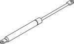 GASFJEDER T/LÅGE 350N 2090-1535